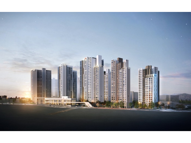 문화자이SK뷰, 대전 중구에 선보이는 1,700세대 대단지 아파트
